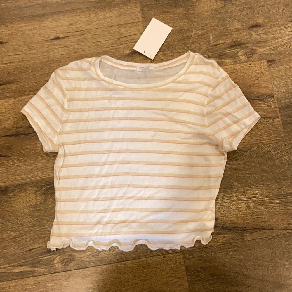 striped tee